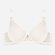 Biustonosz damski bez Push Up usztywniany Esotiq Briana 42344-00X 65F Biały (5903972517741) - obraz 9