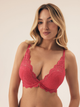Бюстгальтер Push-up з кісточками мереживний Esotiq Sweetheart 42354-42X 70B Рожевий (5903972393673) - зображення 1