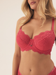 Бюстгальтер з кісточками мереживний Esotiq Sweetheart 42355-42X 70G Рожевий (5903972394205) - зображення 5