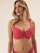 Biustonosz damski bez Push Up usztywniany Esotiq Sweetheart 42355-42X 80E Różowy (5903972394151) - obraz 1