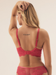 Biustonosz damski bez Push Up usztywniany Esotiq Sweetheart 42355-42X 85D Różowy (5903972394168) - obraz 2