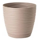 Горшок для цветов Form-Plastic Sahara мини-27 9,7 л бежевый с подставкой (3042-051) - изображение 2
