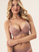 Biustonosz damski Push Up z fiszbinami Esotiq Korin 42361-39X 80B Różowy (5903972394786) - obraz 1