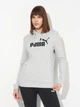 Худи женское Puma Ess No. 1 Logo Hoodie Tr 68239004 M Light Gray Heather (4067983453724) - изображение 1