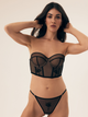 Biustonosz bustier Esotiq Barely 42458-61X 80C Czarne (5903972515686) - obraz 7