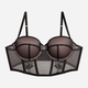 Biustonosz bustier Esotiq Barely 42458-61X 80C Czarne (5903972515686) - obraz 10