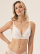 Biustonosz damski bez Push Up usztywniany Esotiq Bogna 42467-00X 80B Biały (5903972515846) - obraz 1