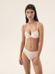 Biustonosz damski Push Up z fiszbinami Bloovii Lacteem 42482-01X 70D Kremowy (5903972540251) - obraz 3