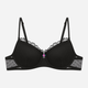 Biustonosz damski Push Up z fiszbinami Bloovii Verberry 42488-99X 80B Czarny (5903972543825) - obraz 7