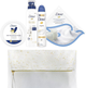 Набір для догляду за тілом Dove Nourishment Косметичка + Крем для тіла Rich Noursishment 150 мл + Гель для душу Deeply Nourishinr 200 мл + Антиперспірант-спрей Original 150 мл + Маска для обличчя Deep Нourratinr 27 мл (8720182476630) - зображення 2
