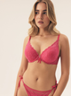 Biustonosz damski Push Up z fiszbinami Bloovii Verina 42504-42X 75B Różowy (5903972544723) - obraz 5