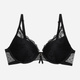 Biustonosz damski Push Up z fiszbinami Bloovii Verina 42504-99X 65B Czarny (5903972544556) - obraz 7