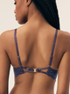 Biustonosz damski Push Up z fiszbinami Esotiq Bari 42507-59X 70D Granatowy (5903972526088) - obraz 2