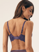 Biustonosz damski bez Push Up usztywniany Esotiq Bari 42508-59X 85C Granatowy (5903972526330) - obraz 2