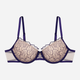 Biustonosz damski Push Up z fiszbinami Esotiq Batty 42513-59X 70E Granatowy (5903972527375) - obraz 10