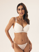 Biustonosz damski Push Up z fiszbinami Esotiq Bonjour 42518-00X 70B Biały (5903972528730) - obraz 8
