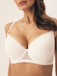 Biustonosz damski Push Up z fiszbinami Esotiq Bonjour 42518-00X 75C Biały (5903972528754) - obraz 9