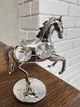 Фигурка Crystocraft со стразами Swarovski Конь Лошадь 8,5х6х3 см 1602392 - изображение 1
