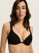 Бюстгальтер Push-up з кісточками мереживний Esotiq Bianco 42526-99X 80B Чорний (5903972561850) - зображення 1