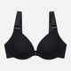 Бюстгальтер Push-up з кісточками мереживний Esotiq Bianco 42526-99X 75B Чорний (5903972561836) - зображення 5