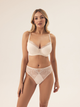 Biustonosz damski Push Up z fiszbinami Esotiq Bonita 42534-01X 85B Kremowy (5903972520994) - obraz 6