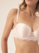 Biustonosz damski Push Up z fiszbinami Esotiq Brillant 42546-01X 65C Kremowy (5903972530092) - obraz 5