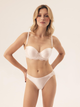 Бюстгальтер Push-up з кісточками Esotiq Brillant 42546-01X 70B Кремовий (5903972529997) - зображення 3