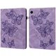 Защитный чехол Deexe Butterfly для Samsung Galaxy Tab A9 (X110/115) - Purple - изображение 1