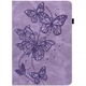 Защитный чехол Deexe Butterfly для Samsung Galaxy Tab A9 (X110/115) - Purple - изображение 3