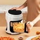 Аэрофритюрница Gold Diamond TK9905 3200Вт безмасляная сенсорная на 6л, белая - изображение 7