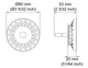 Сетка-клапан для мойки IwConcept PSS5 D80 304 Steel - изображение 3