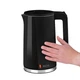 Чайник ECG RK 1702 Safe to Touch Black - зображення 2