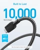 Кабель Anker 310 USB-A to USB-C Cable 15W Transfer data 480Mbps 3 м - зображення 2
