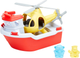 Рятувальний катер Green Toys Біло-червоний RBH1-1155 (816409011550) - зображення 2