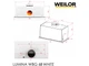 Витяжка вбудована WEILOR LUMINA WBG 68 WHITE - изображение 8