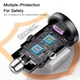 Автомобільний зарядний пристрій Essager 45W/30W USB Type-C Quick Charge 4.0 PD 3.0 SCP - зображення 4