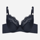 Biustonosz damski bez Push Up z fiszbinami Esotiq Brillant 42547-99X 70H Czarny (5903972530665) - obraz 6