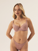 Бюстгальтер Push-up з кісточками мереживний Esotiq Blithely 42551-39X 65D Рожевий (5903972532287) - зображення 9