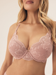 Biustonosz damski Push Up z fiszbinami Esotiq Blueberry 42554-39X 85C Różowy (5903972522806) - obraz 8