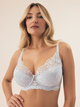 Biustonosz damski bez Push Up usztywniany Esotiq Blueberry 42555-50X 85E Błękitny (5903972524282) - obraz 1