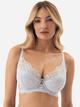 Biustonosz damski bez Push Up usztywniany Esotiq Blueberry 42555-50X 75E Błękitny (5903972524251) - obraz 6