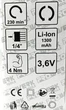 Аккумуляторная отвертка с барабаном для бит PROWERK tools KS336-1036LI (3.6 В (1300 Ач), 4 Нм - изображение 10