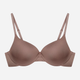 Biustonosz damski bez Push Up usztywniany Henderson Necio 42581-84X 65F Brązowy (5903972399538) - obraz 6
