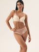 Biustonosz damski bez Push Up usztywniany Henderson Noche 42582-24X 80D Beżowy (5903972399590) - obraz 6