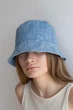 Панама джинсовая D.Hats голубая - изображение 2