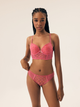 Biustonosz bustier Esotiq Bloomy 42869-42X 80C Różowe (5903972552483) - obraz 3