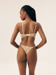 Biustonosz bustier Esotiq Bloomy 42870-10X 70B Żółte (5903972552612) - obraz 4