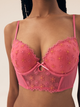 Biustonosz bustier Esotiq Bloomy 42869-42X 80C Różowe (5903972552483) - obraz 5