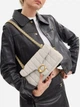 Сумка кросс-боди через плечо женская из натуральной кожи средняя Coach Tabby Shoulder Bag 26 With Pillow Quilting BG-COA-72 Brass/Chalk (195031264153) - изображение 2