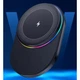 Магнитный Держатель для телефона в авто DM DM-56 MagSafe Беспроводная зарядка 15 Вт Type-C для iPhone Samsung Google Pixel Автодержатель на вентиляционную решетку дефлектор Black - зображення 2